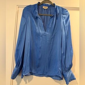 Zadig & Voltaire Blue Silk Blouse